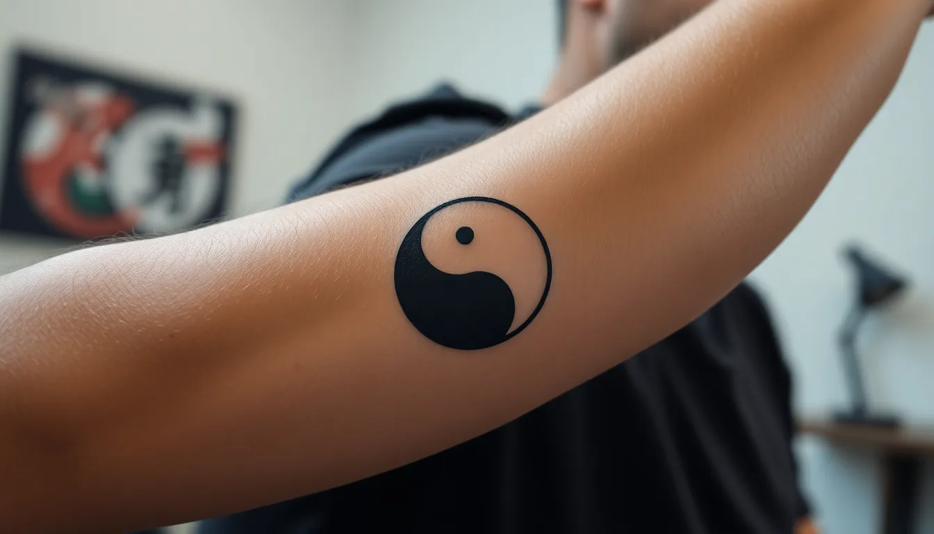 50 Powerful Yin Yang Tattoo Ideas for Men: Designs, Meanings & Placement Guide 14 50 Powerful Yin Yang Tattoo Ideas for Men: Designs, Meanings & Placement Guide 13