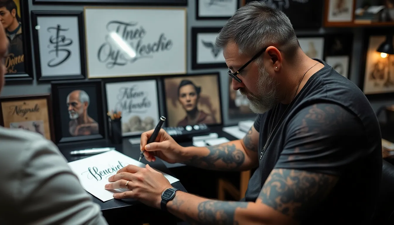 25 Best Cursive Tattoo Fonts for Men: Bold Scripts That Command Respect 16 25 Best Cursive Tattoo Fonts for Men: Bold Scripts That Command Respect 15