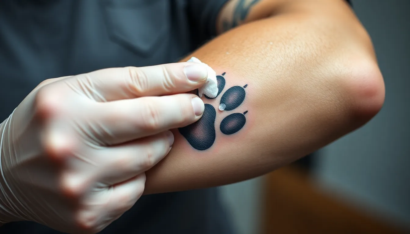 50+ Best Dog Paw Tattoo Ideas for Men: Designs, Placement & Meaning Guide 16 50+ Best Dog Paw Tattoo Ideas for Men: Designs, Placement & Meaning Guide 15