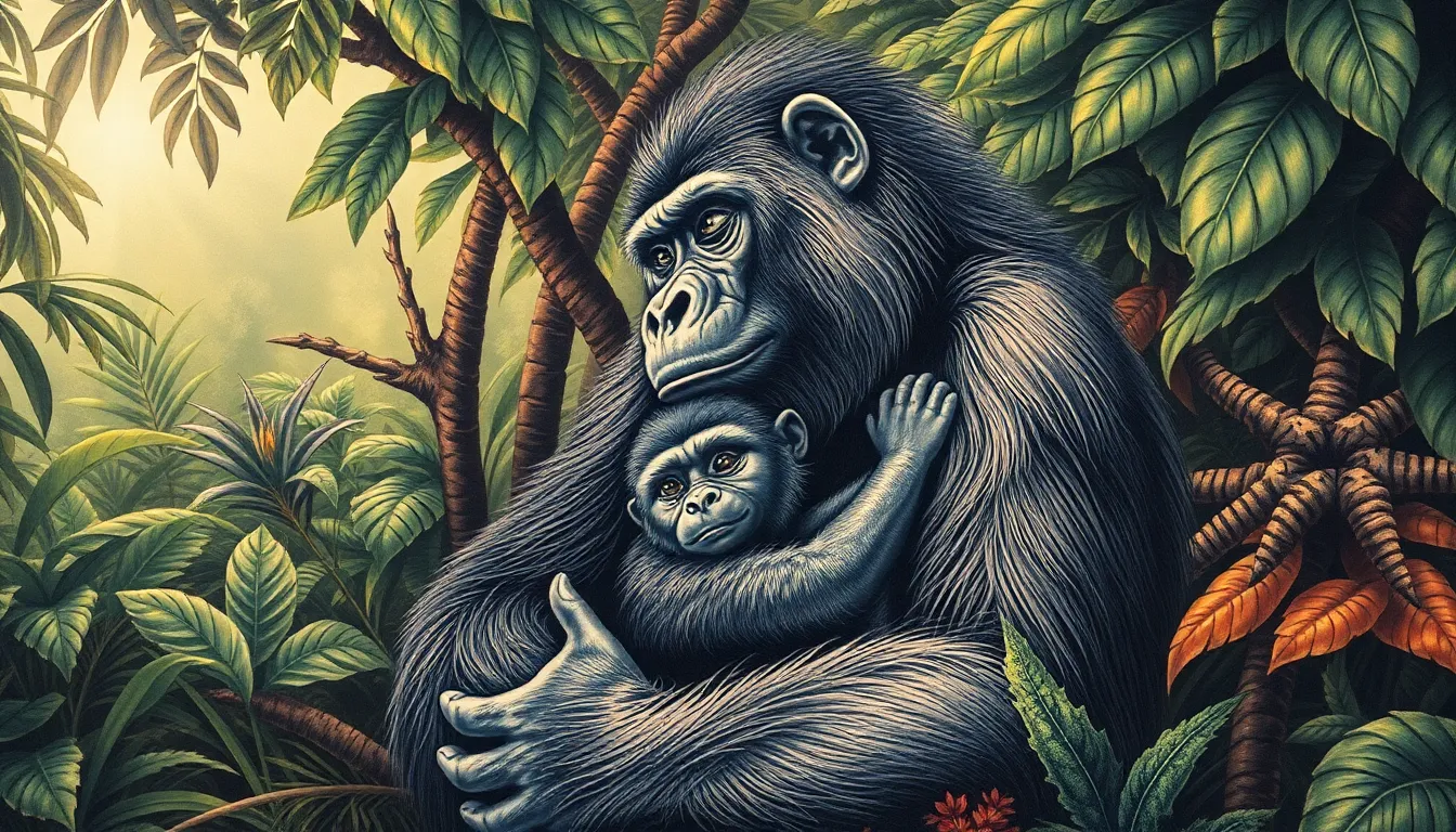 50+ Bold Gorilla Tattoo Ideas for Men: From Realistic to Tribal Designs 16 50+ Bold Gorilla Tattoo Ideas for Men: From Realistic to Tribal Designs 15