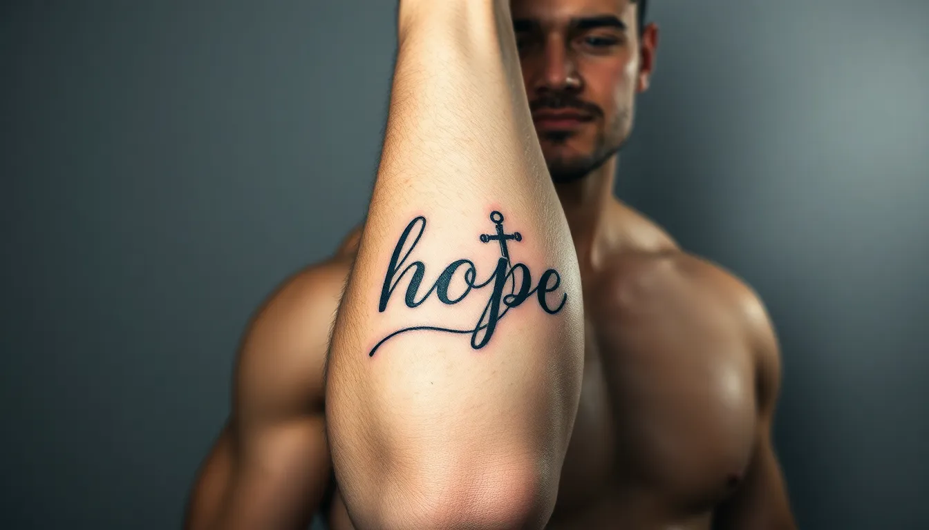 50+ Bold Hope Tattoo Ideas for Men That Symbolize Strength & Resilience 16 50+ Bold Hope Tattoo Ideas for Men That Symbolize Strength & Resilience 15