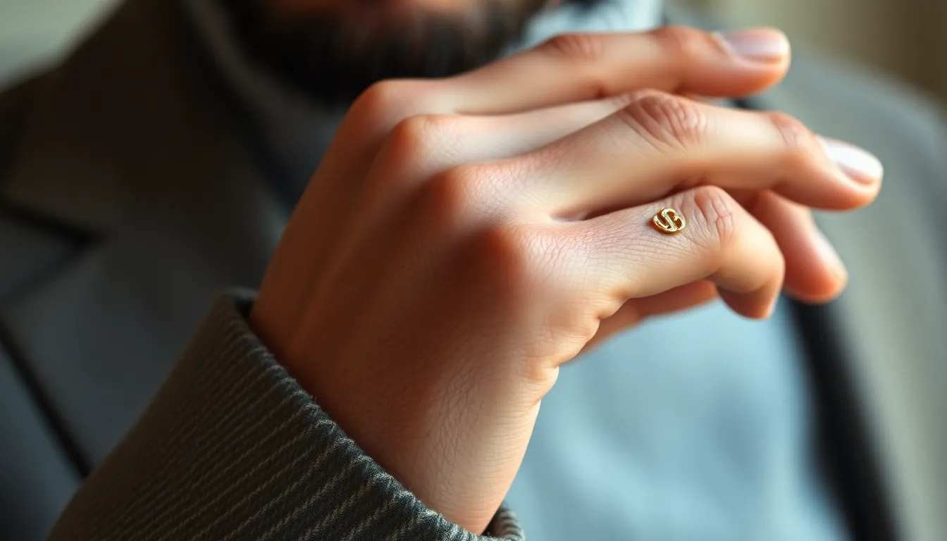 Gold Letter Rings for Men: Complete Guide to Choosing, Styling & Caring for Yours 15