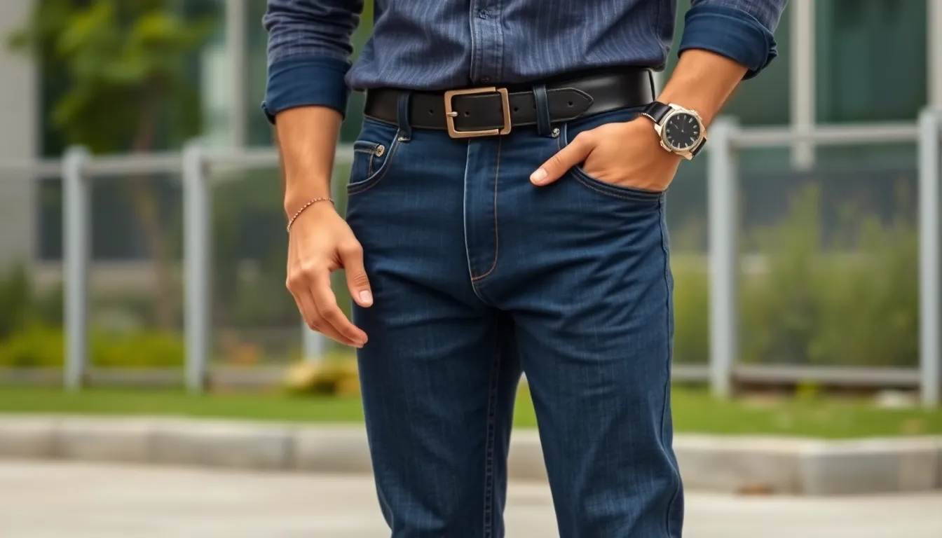 25 Stylish Maong Pants Outfit Ideas for Men: From Casual to Business Looks 16 25 Stylish Maong Pants Outfit Ideas for Men: From Casual to Business Looks 15