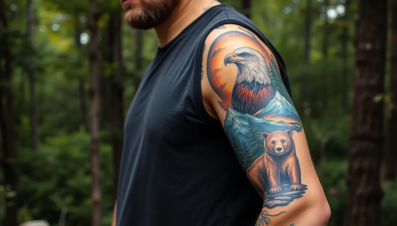 Nature Sleeve Tattoo Ideas for Men: 50+ Epic Designs That Tell Your Story 15