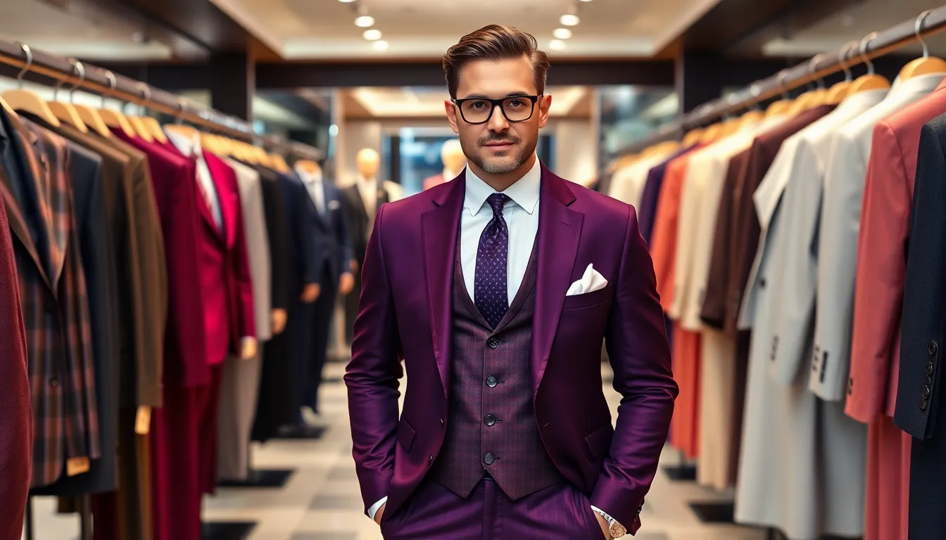 Purple Formal Outfits for Men: Style Guide to Wearing Purple Like a Pro 16 Purple Formal Outfits for Men: Style Guide to Wearing Purple Like a Pro 15
