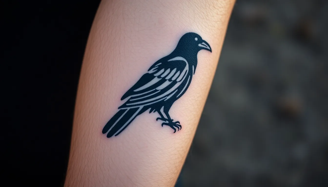 50+ Striking Raven Tattoo Ideas for Men: From Norse to Minimalist Designs 16 50+ Striking Raven Tattoo Ideas for Men: From Norse to Minimalist Designs 15