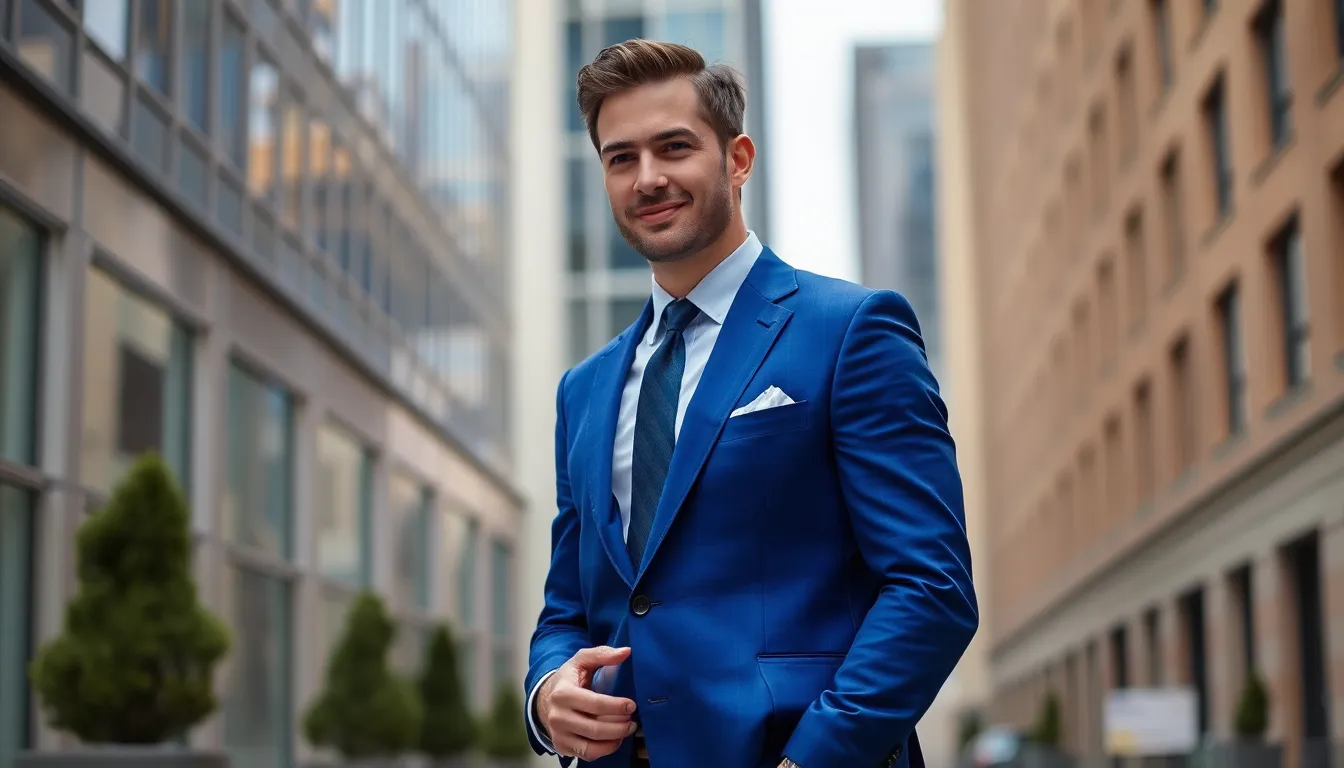 25 Stunning Royal Blue Senator Styles for Men That Command Respect in 2025 15