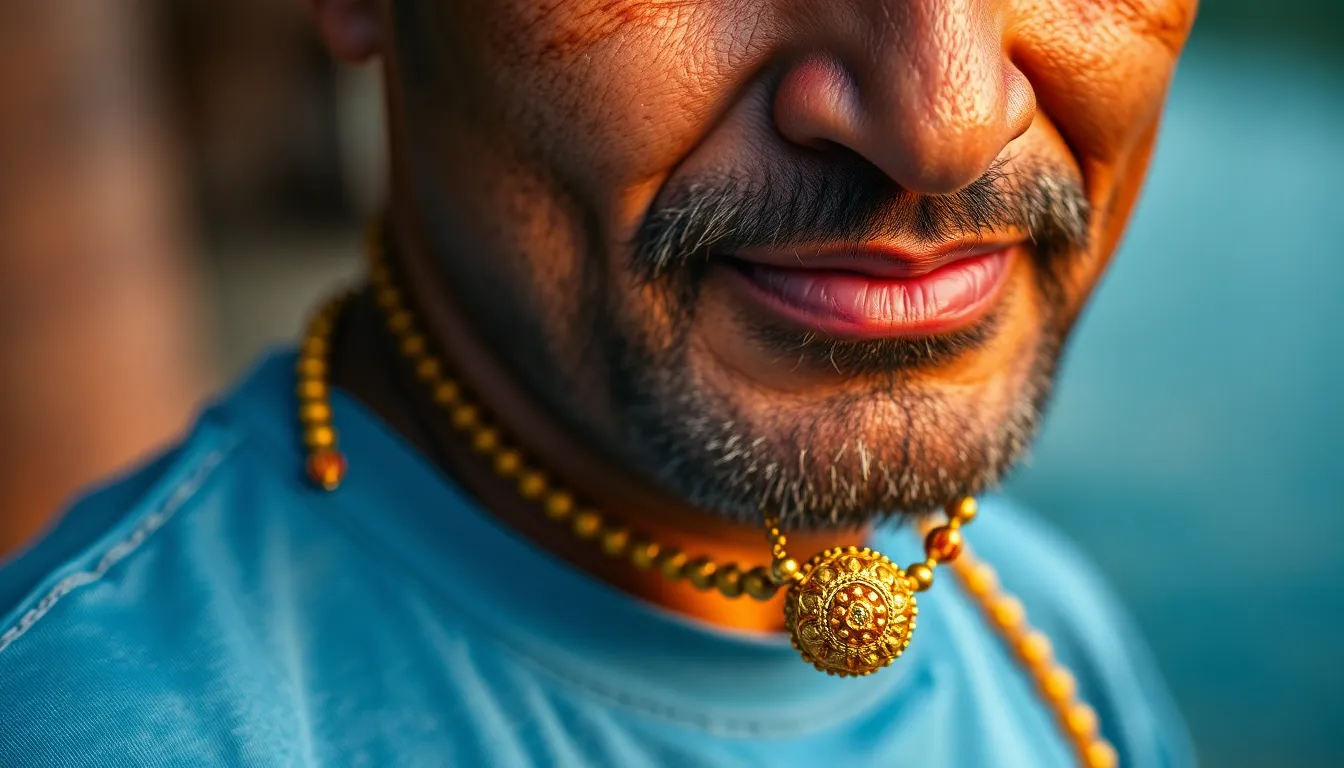 Best Rudraksha Chain Gold for Men: Complete Guide to Spiritual Jewelry 2025 15