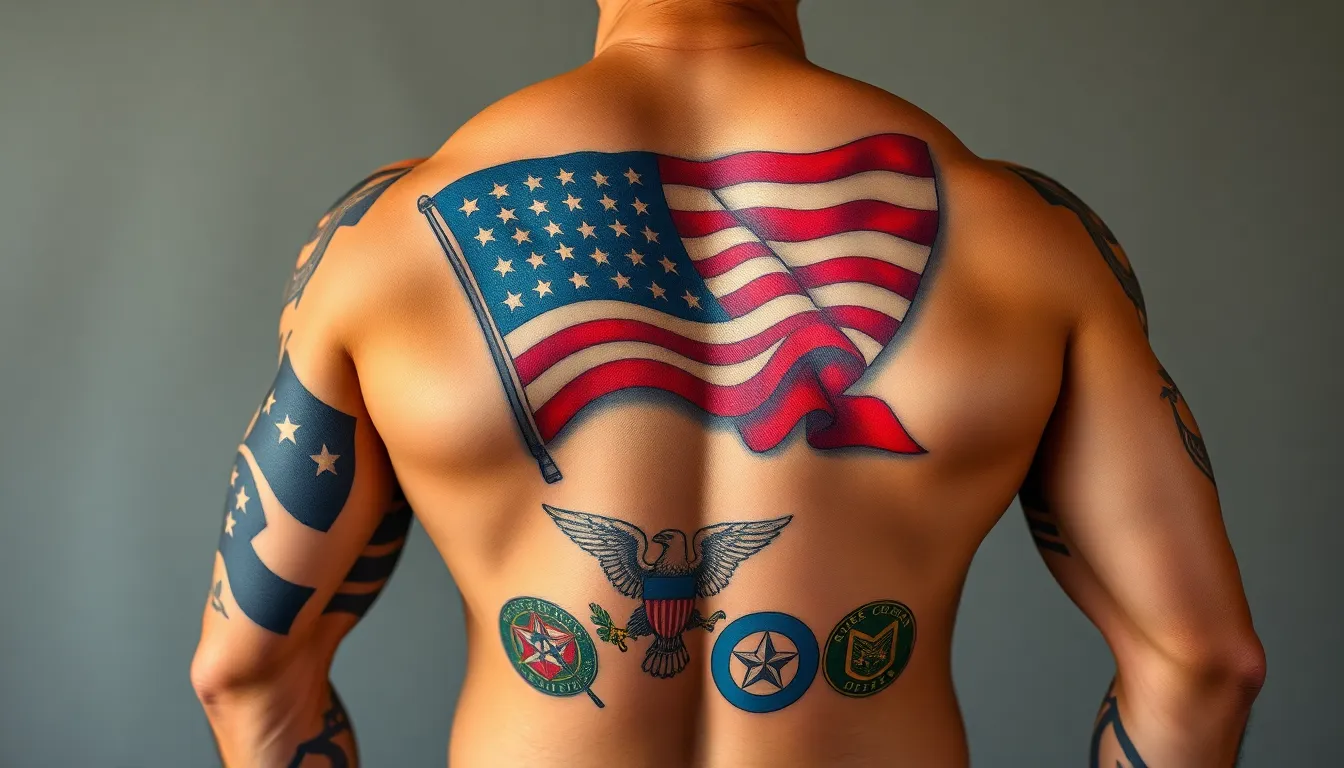 50+ Bold Back Tattoo Designs for Men: Ideas That Make a Statement 16 50+ Bold Back Tattoo Designs for Men: Ideas That Make a Statement 15