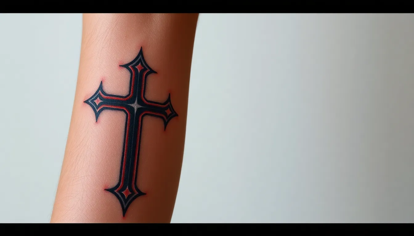 50+ Cross Tattoo Ideas for Men: Meaningful Designs & Placement Guide 16 50+ Cross Tattoo Ideas for Men: Meaningful Designs & Placement Guide 15