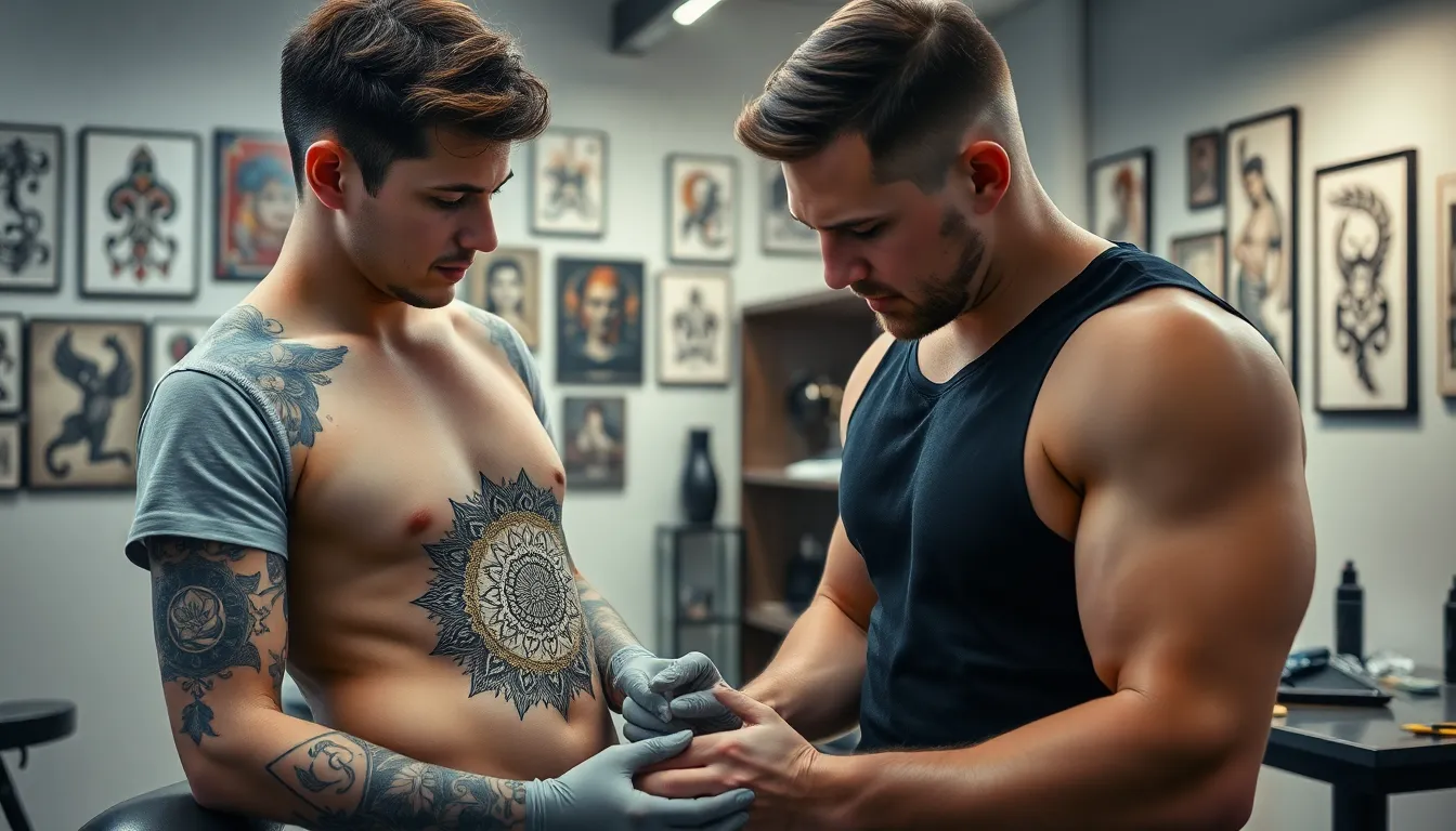 50+ Bold Stomach Tattoo Ideas for Men: From Tribal to Modern Designs 15