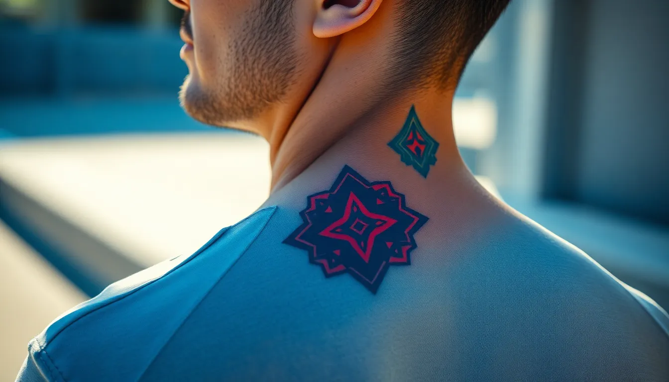 50+ Bold Back Neck Tattoo Ideas for Men That Command Attention in 2025 18 50+ Bold Back Neck Tattoo Ideas for Men That Command Attention in 2025 17
