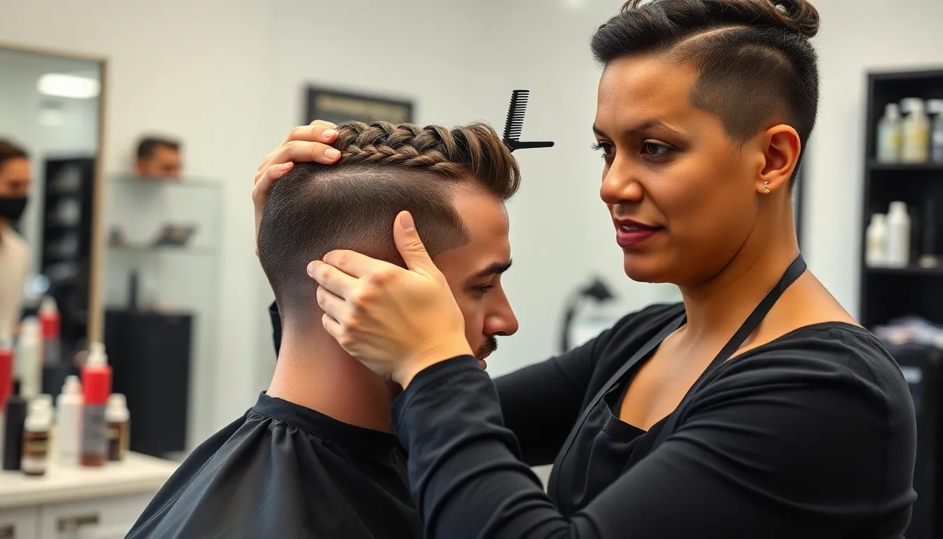 25 Stylish Braids for Men with Short Hair: Easy Techniques & Modern Styles 18 25 Stylish Braids for Men with Short Hair: Easy Techniques & Modern Styles 17