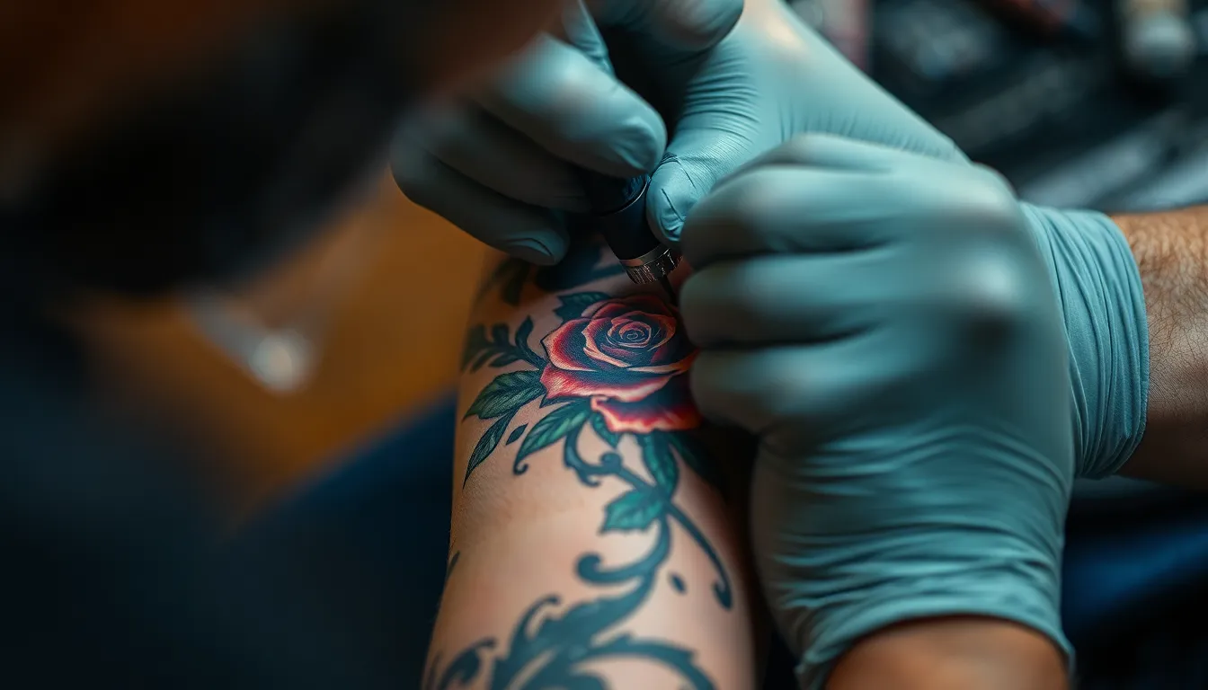 Cross and Roses Tattoo for Men: 30+ Designs, Meanings & Placement Ideas 18 Cross and Roses Tattoo for Men: 30+ Designs, Meanings & Placement Ideas 17