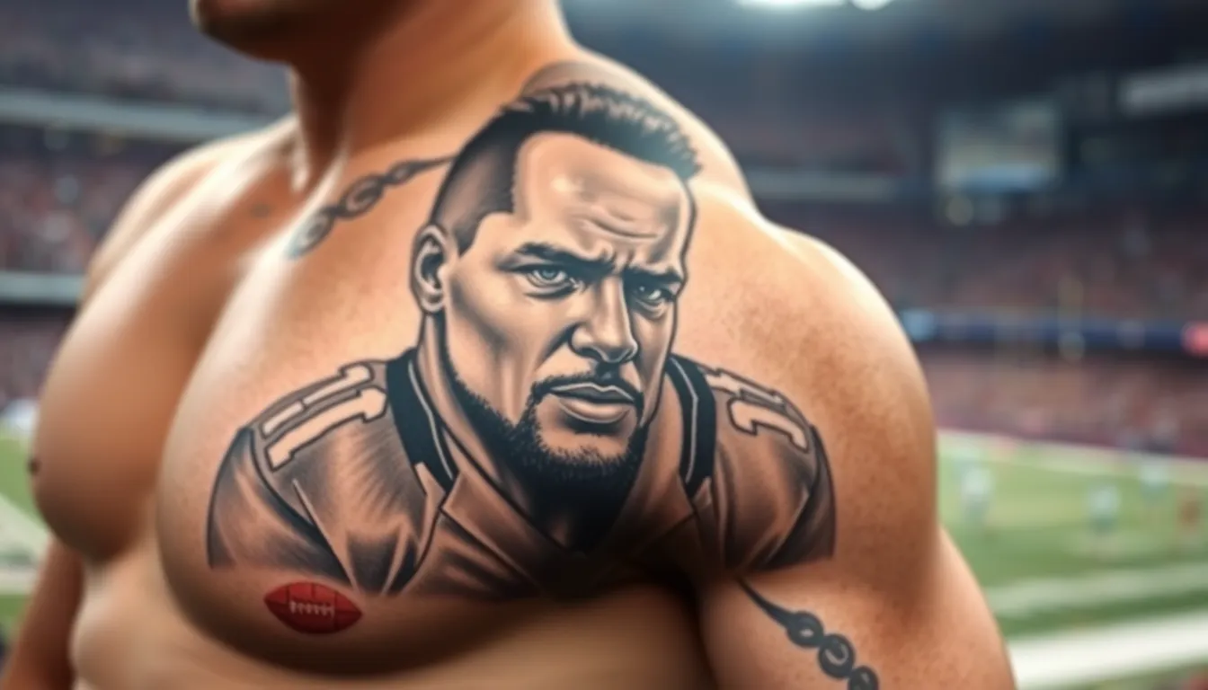 50+ Best Football Tattoo Ideas for Men: Team Logos, Players & Championship Designs 18 50+ Best Football Tattoo Ideas for Men: Team Logos, Players & Championship Designs 17