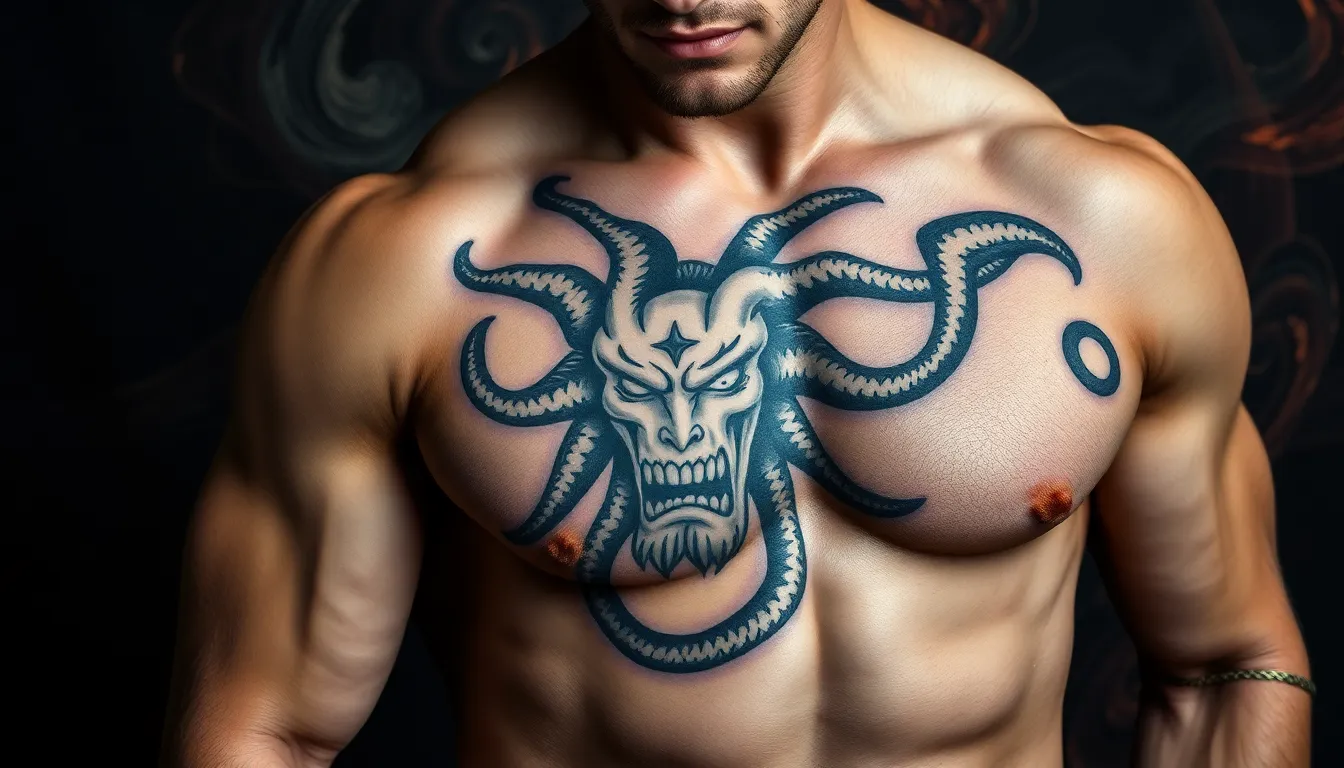 50+ Bold Medusa Tattoo Designs for Men: Mythological Ink Ideas & Placement Guide 18 50+ Bold Medusa Tattoo Designs for Men: Mythological Ink Ideas & Placement Guide 17
