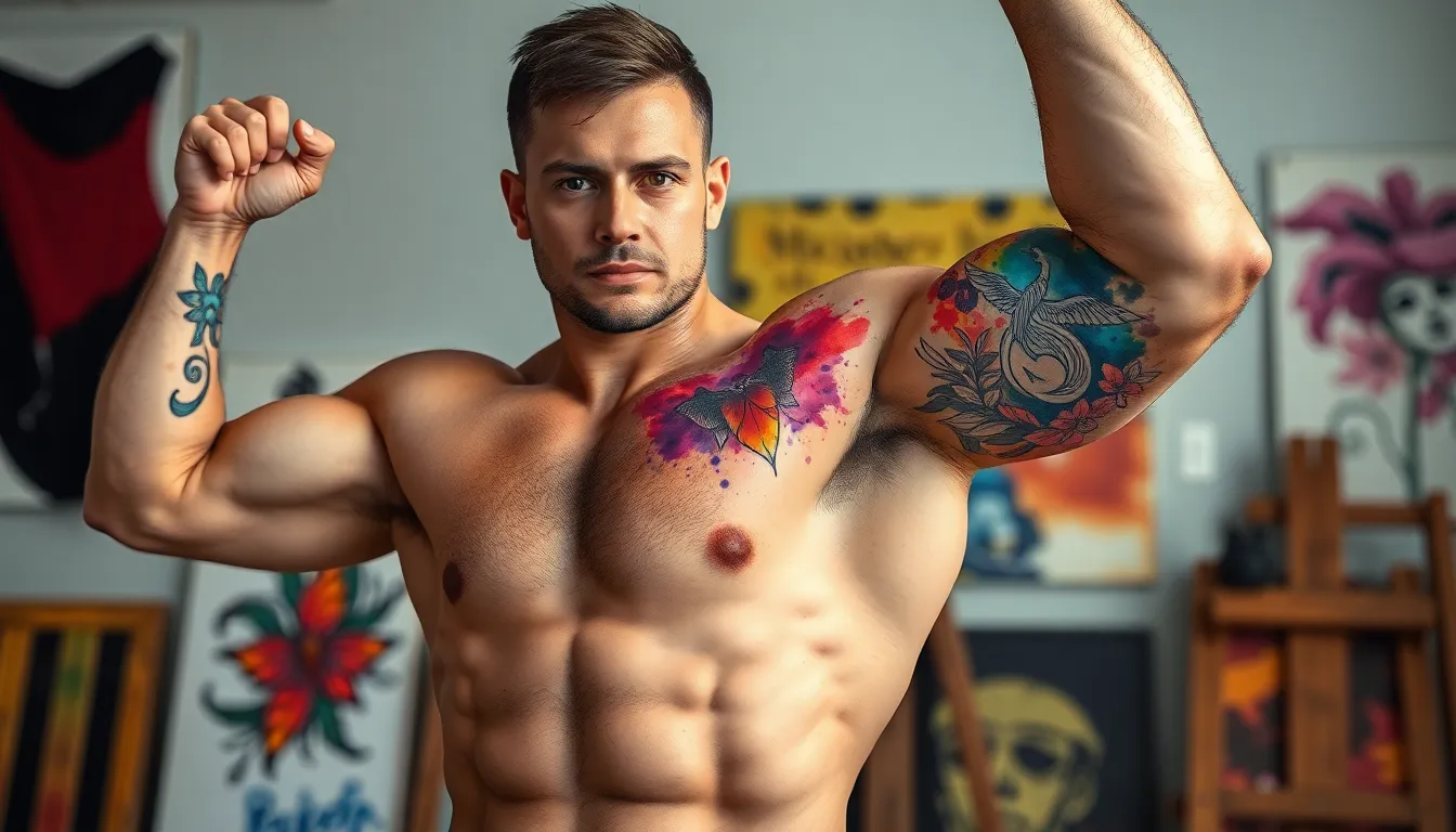 50+ Best Outer Bicep Tattoo Ideas for Men: Bold Designs That Turn Heads 17