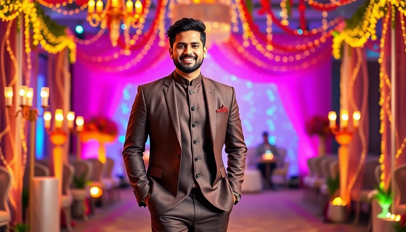 10 Stylish Indo Western Outfits for Men Engagement Ceremonies in 2025 20 10 Stylish Indo Western Outfits for Men Engagement Ceremonies in 2025 19