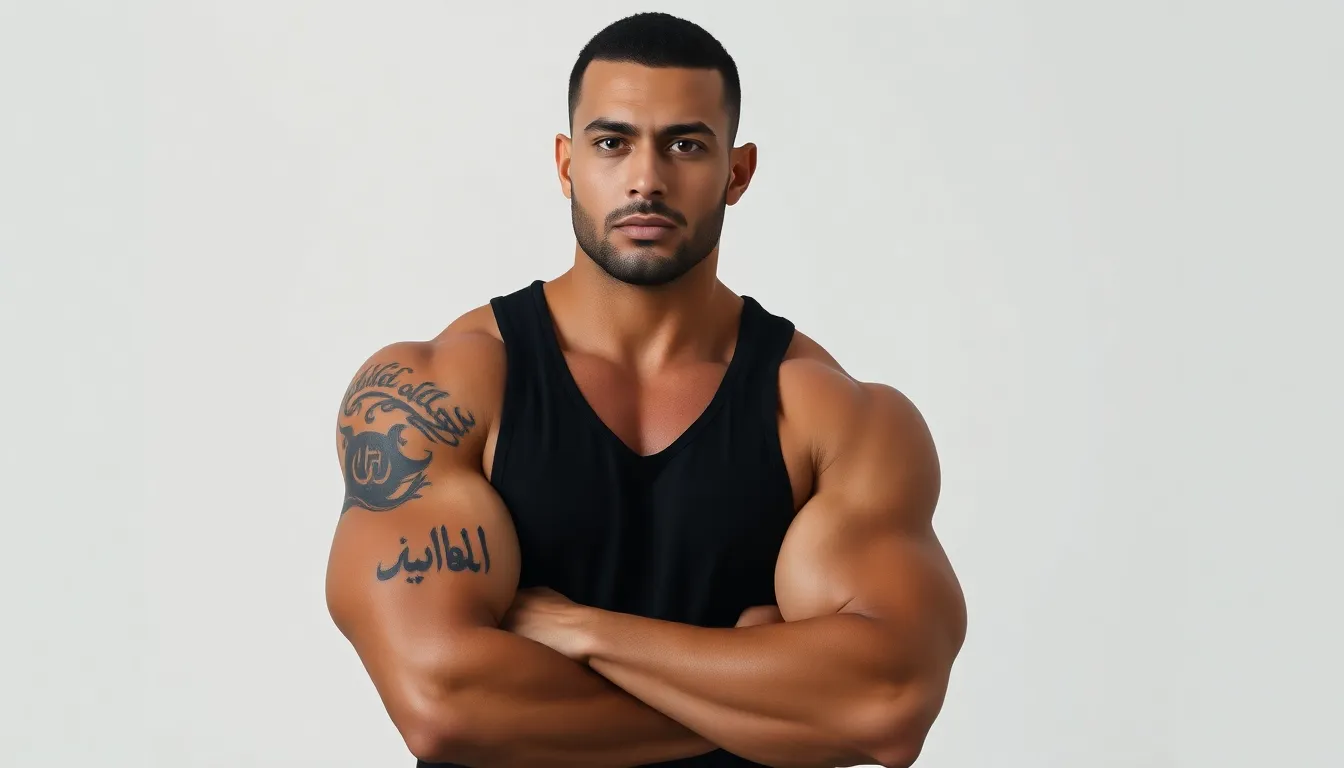 50 Bold Arabic Tattoo Designs for Men: Meaningful Scripts & Cultural Symbols 2 50 Bold Arabic Tattoo Designs for Men: Meaningful Scripts & Cultural Symbols 1