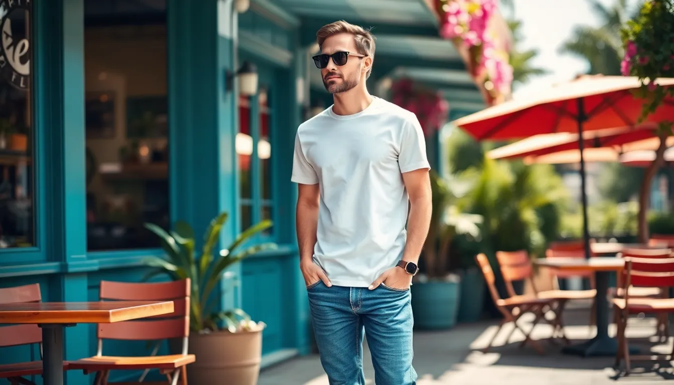 25 Best Blue Jeans Outfit Ideas for Men This Summer (Style Guide 2025) 2 25 Best Blue Jeans Outfit Ideas for Men This Summer (Style Guide 2025) 1