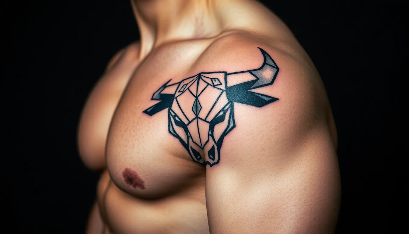 Bull Tattoo Designs for Men: 50+ Powerful Ideas & Symbolic Meanings 1