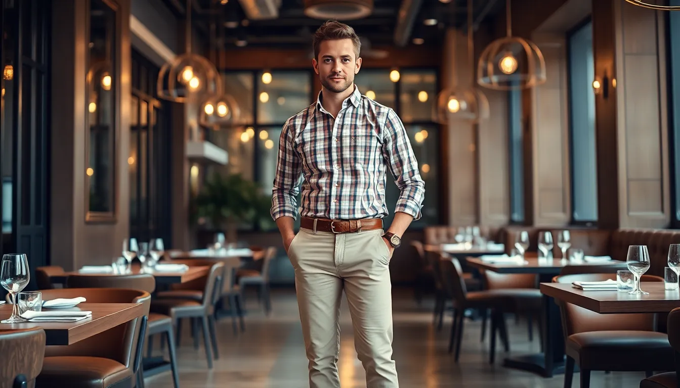 25 Stylish Check Shirt Outfit Ideas Every Man Needs to Try in 2025 1