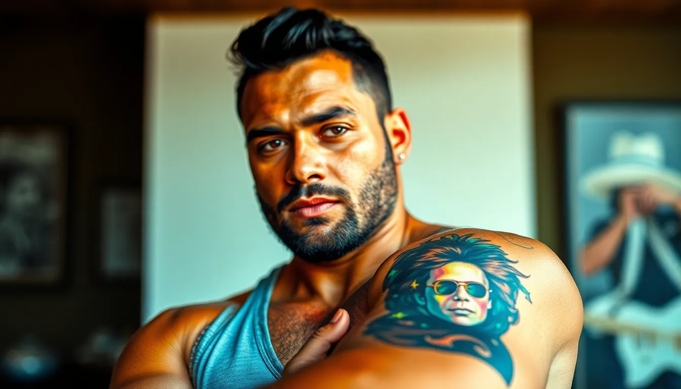 Bold Color Tattoo Ideas for Men's Arms: 50+ Designs That Make a Statement 2 Bold Color Tattoo Ideas for Men's Arms: 50+ Designs That Make a Statement 1