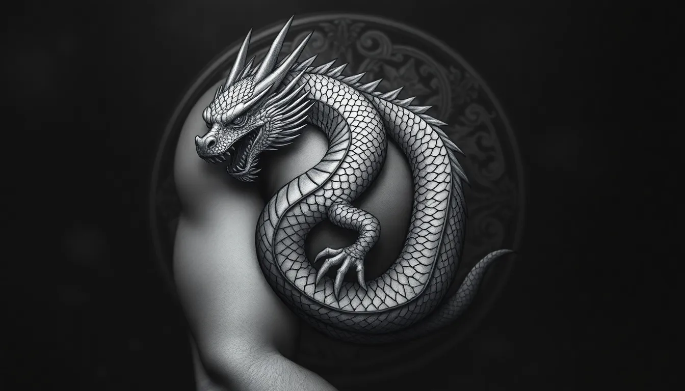 50 Bold Dark Tattoo Ideas for Men: Skulls, Dragons & Gothic Designs 2 50 Bold Dark Tattoo Ideas for Men: Skulls, Dragons & Gothic Designs 1