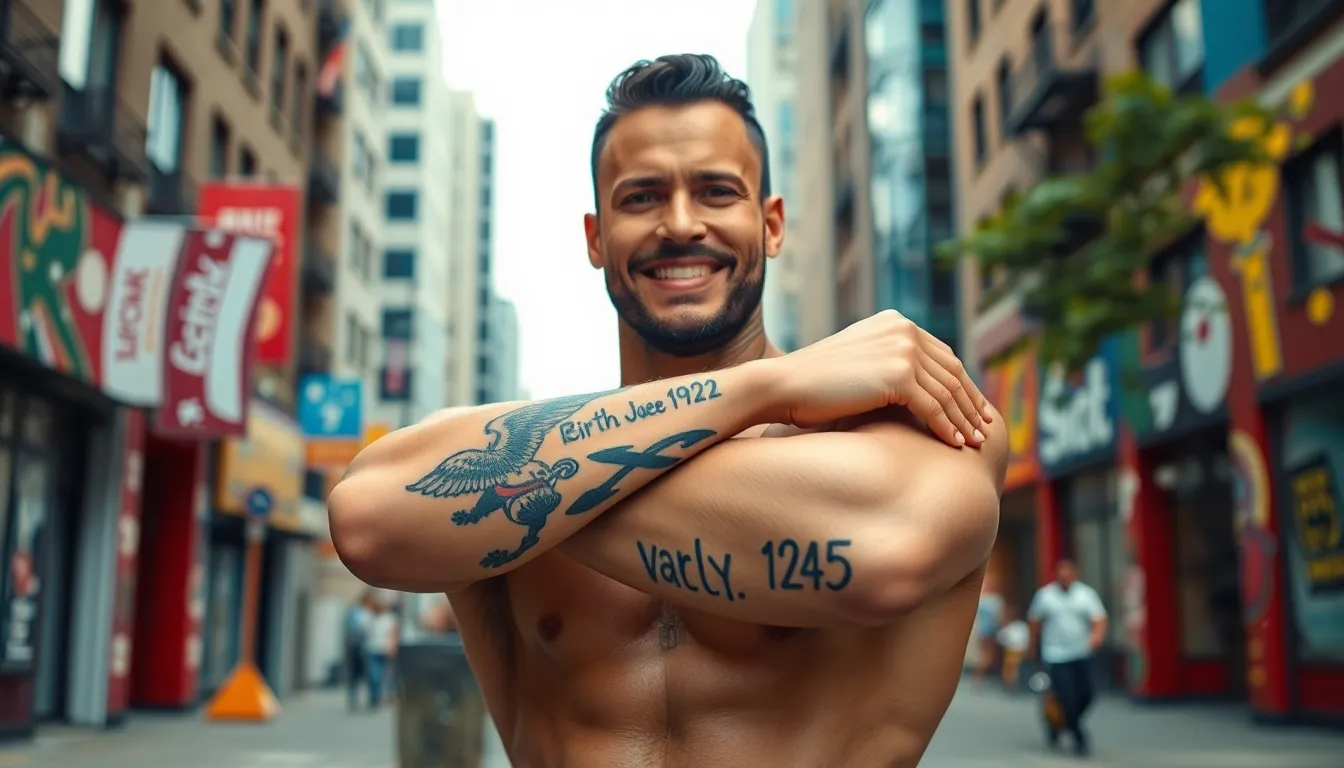 50+ Meaningful Date Tattoo Ideas for Men: Honor Your Most Important Moments 2 50+ Meaningful Date Tattoo Ideas for Men: Honor Your Most Important Moments 1