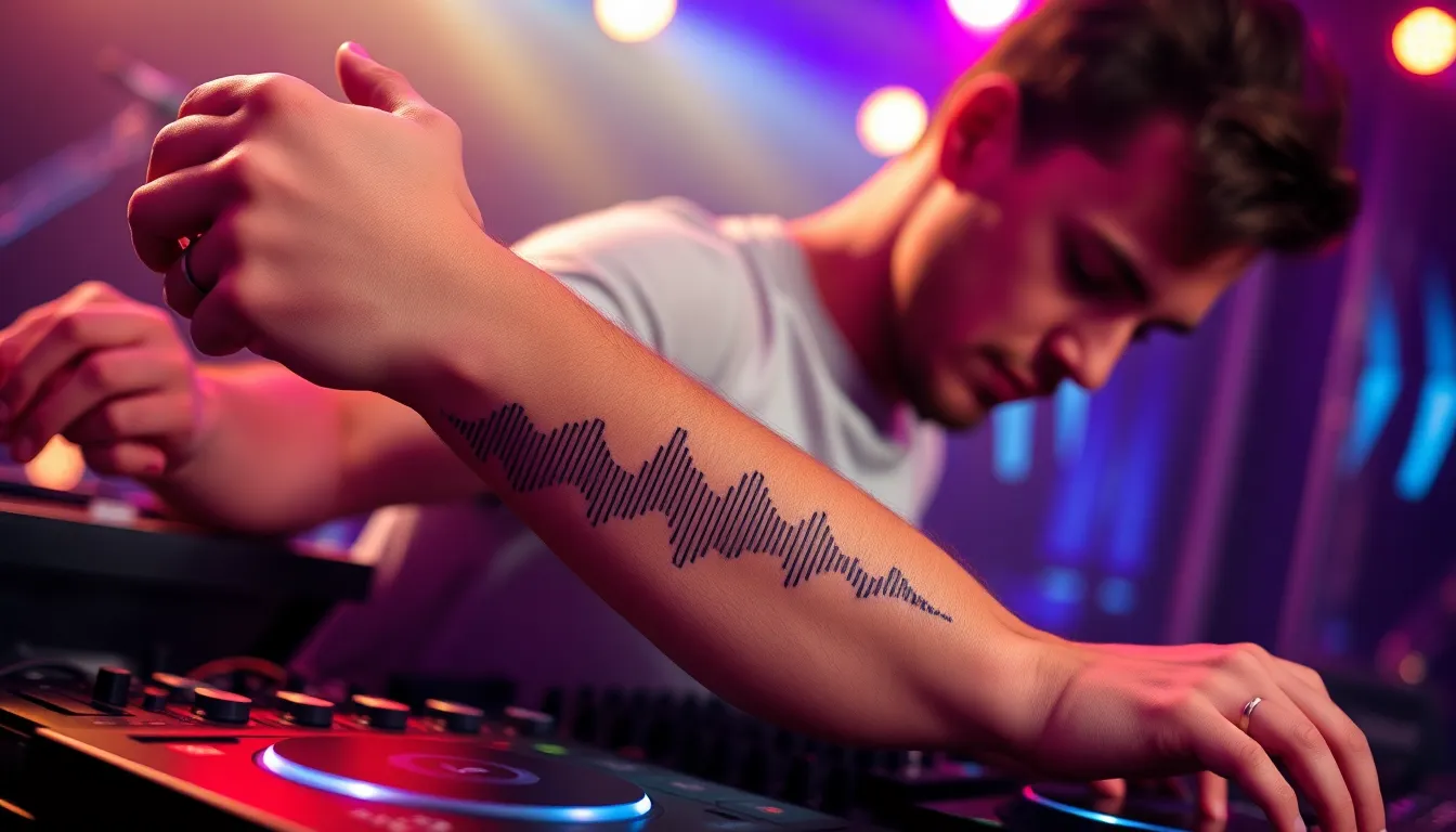 50+ DJ Tattoo Ideas for Men: Epic Designs Every Music Artist Needs 2 50+ DJ Tattoo Ideas for Men: Epic Designs Every Music Artist Needs 1