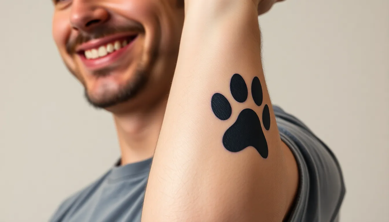 50+ Best Dog Paw Tattoo Ideas for Men: Designs, Placement & Meaning Guide 2 50+ Best Dog Paw Tattoo Ideas for Men: Designs, Placement & Meaning Guide 1