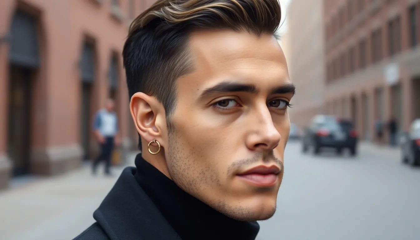 Best Gold Earrings for Men: Stylish Studs, Hoops & Designer Options 2025 1