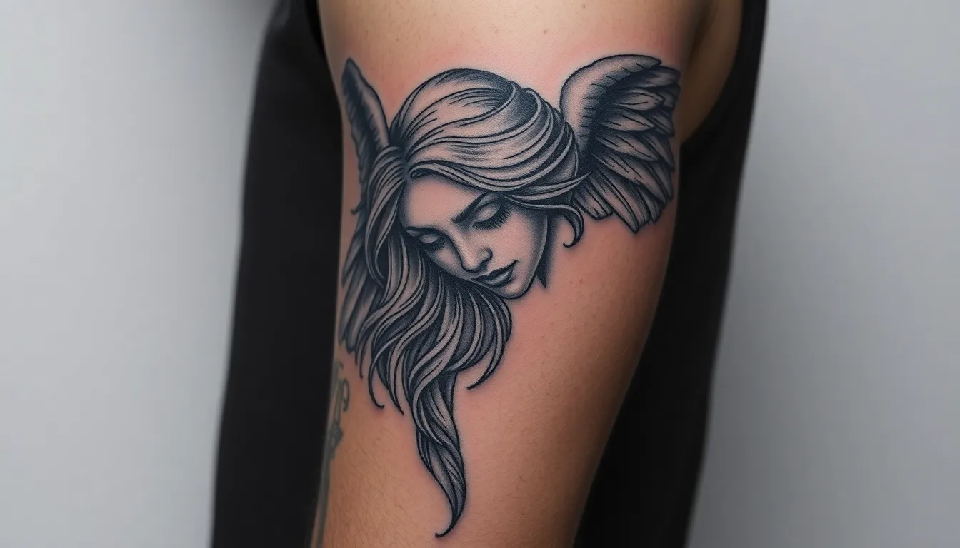 Falling Angel Tattoo for Men: 50+ Powerful Designs & Hidden Meanings Revealed 2 Falling Angel Tattoo for Men: 50+ Powerful Designs & Hidden Meanings Revealed 1