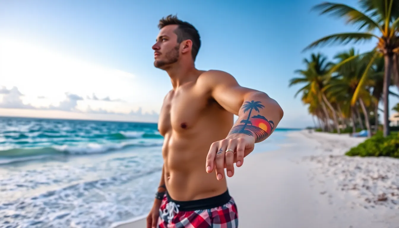 25 Bold Florida Tattoo Ideas for Men: From Gators to Miami Skylines 2 25 Bold Florida Tattoo Ideas for Men: From Gators to Miami Skylines 1