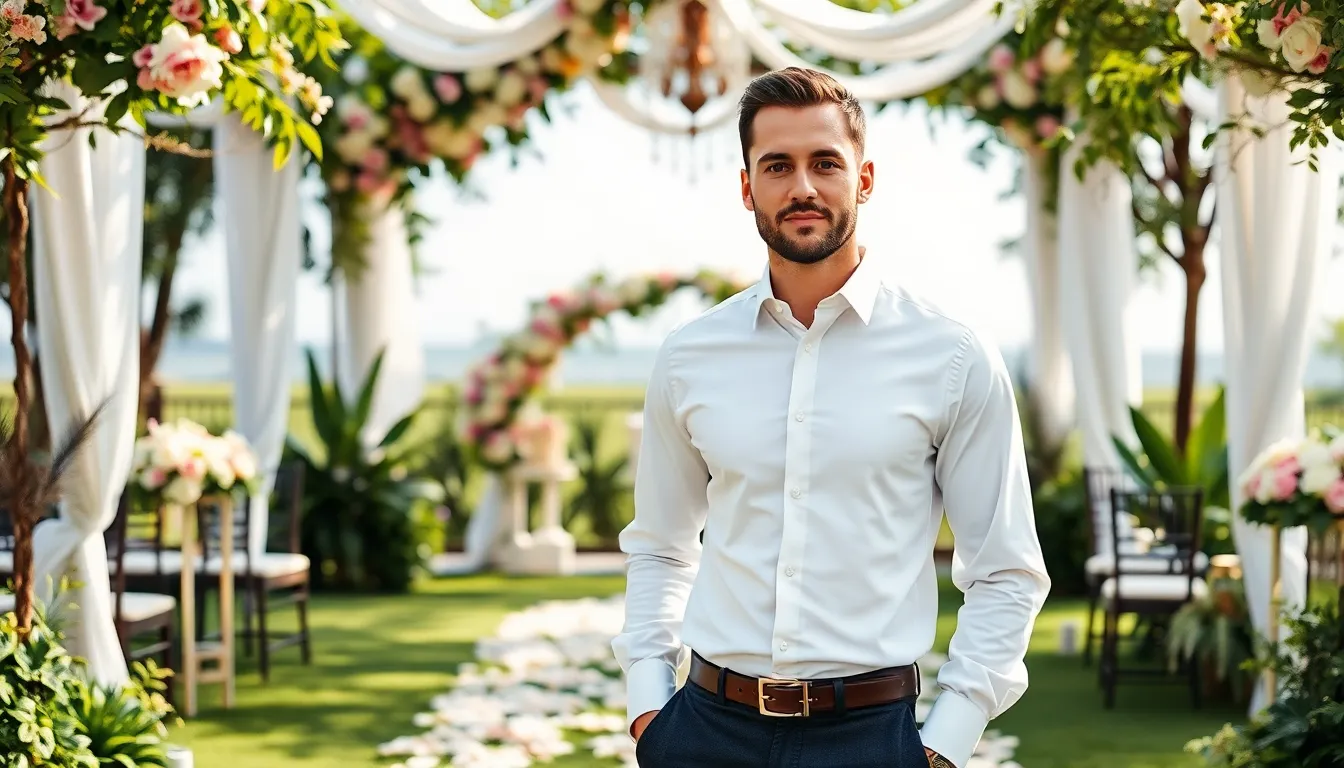 The Ultimate Guide to Formal Pant Shirt Combos for Men's Wedding Attire 2 The Ultimate Guide to Formal Pant Shirt Combos for Men's Wedding Attire 1