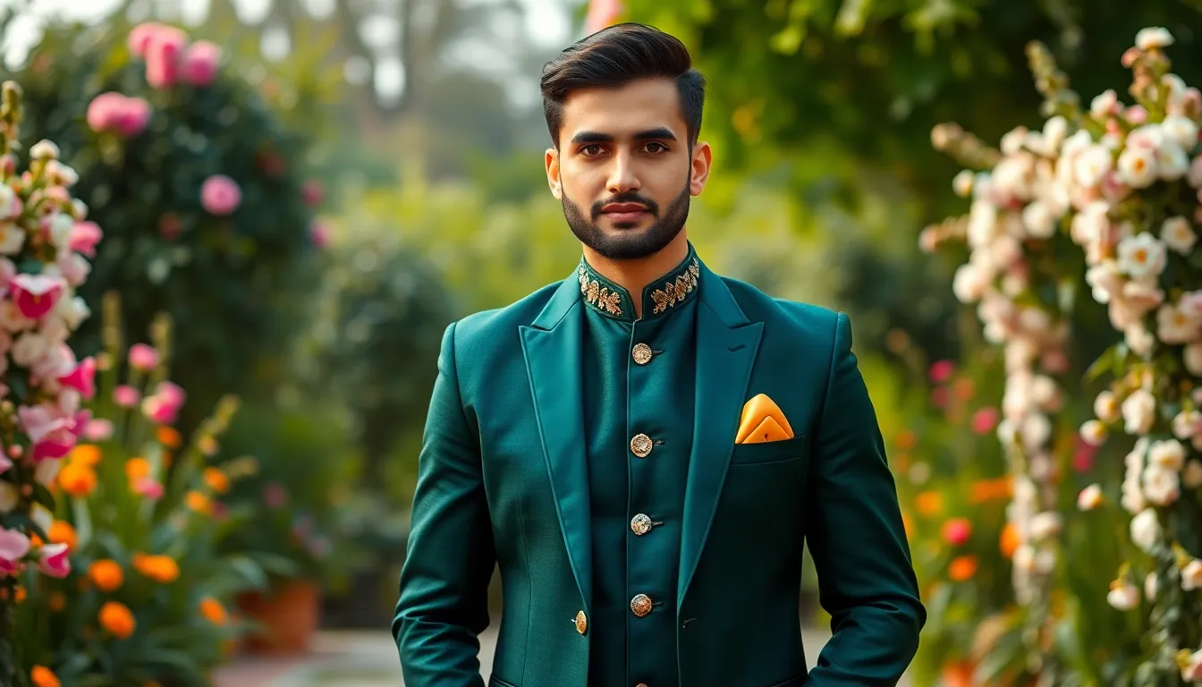 Green Jodhpuri Suits for Men Wedding: 2025 Style Guide & Best Picks 2 Green Jodhpuri Suits for Men Wedding: 2025 Style Guide & Best Picks 1