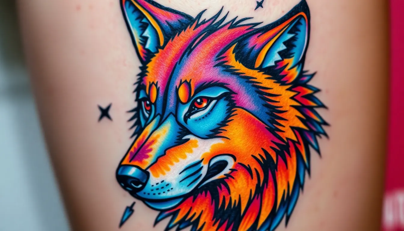 New School Tattoo Designs for Men: 50+ Bold Ideas That'll Make You Stand Out 2 New School Tattoo Designs for Men: 50+ Bold Ideas That'll Make You Stand Out 1