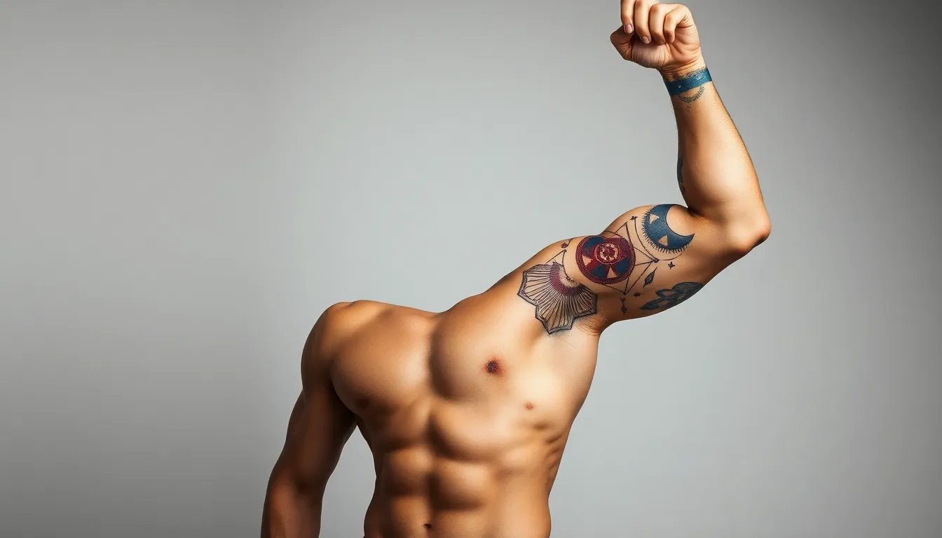 50+ Best Outer Bicep Tattoo Ideas for Men: Bold Designs That Turn Heads 1