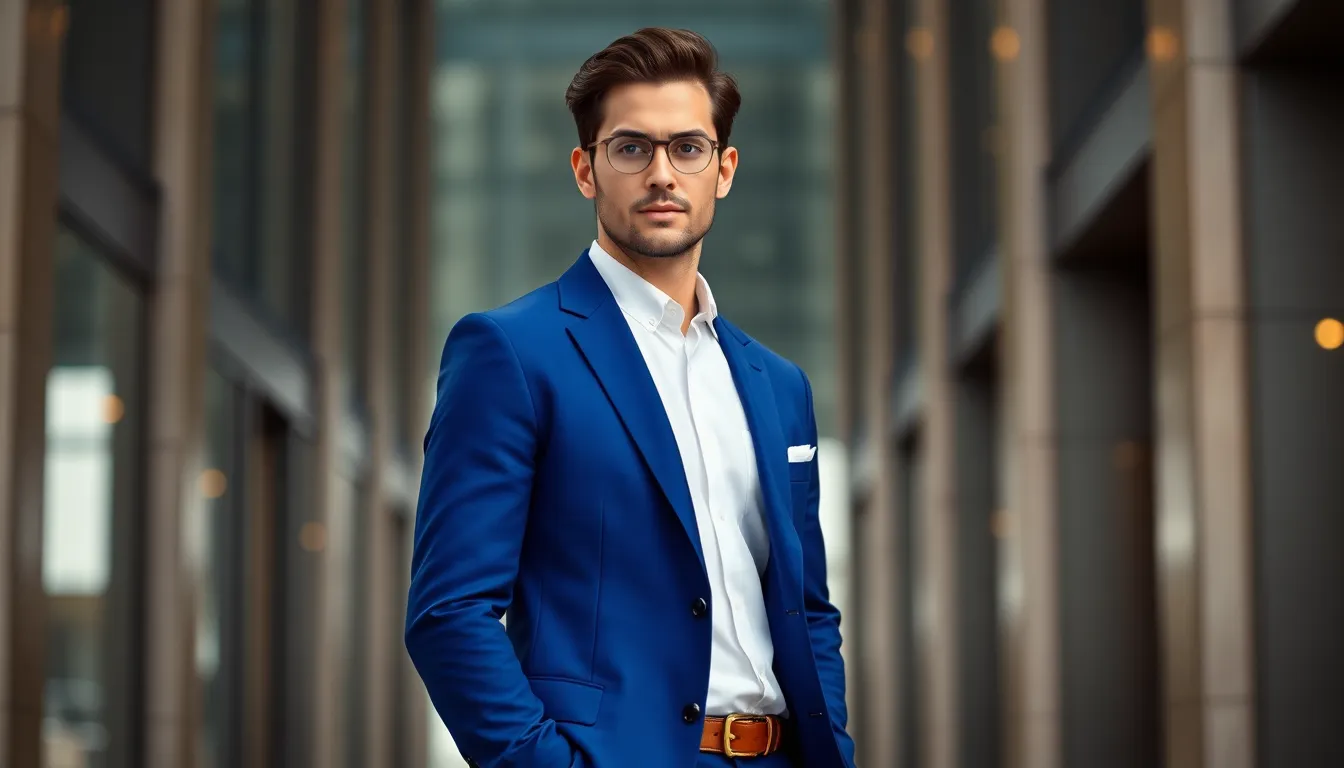 25 Stunning Royal Blue Senator Styles for Men That Command Respect in 2025 1