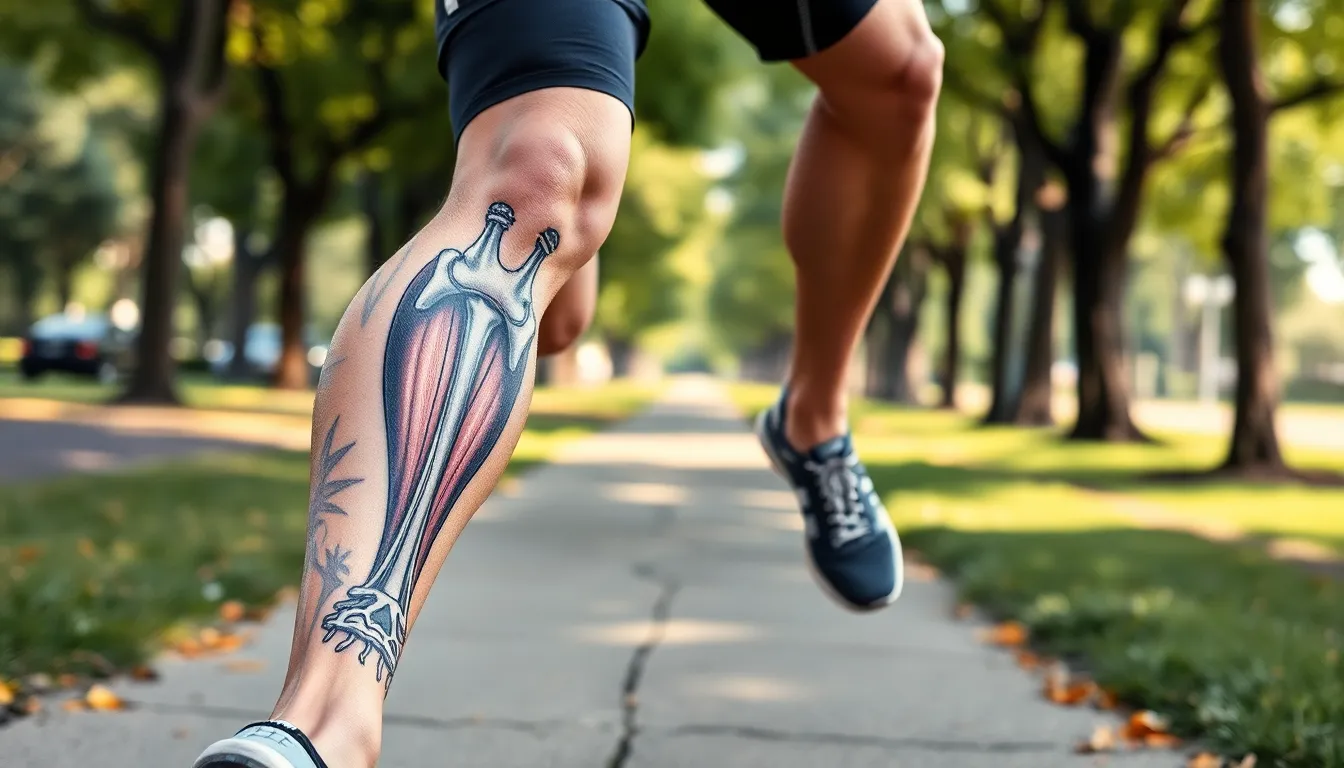 50+ Epic Running Tattoo Ideas for Men: From Marathon Miles to Trail Adventures 2 50+ Epic Running Tattoo Ideas for Men: From Marathon Miles to Trail Adventures 1