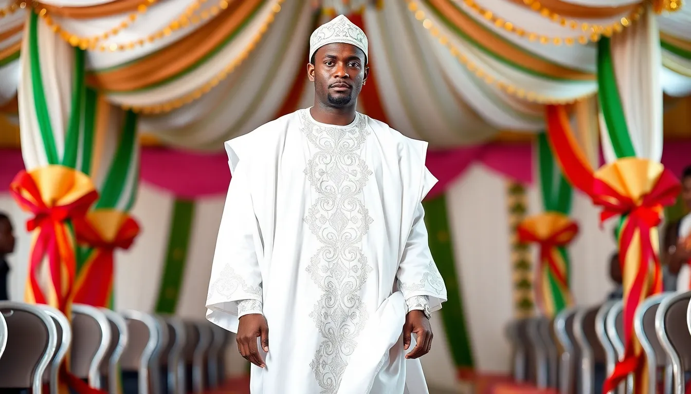 Nigerian Men's White Native Wear: Complete Style Guide for Traditional Outfits 1