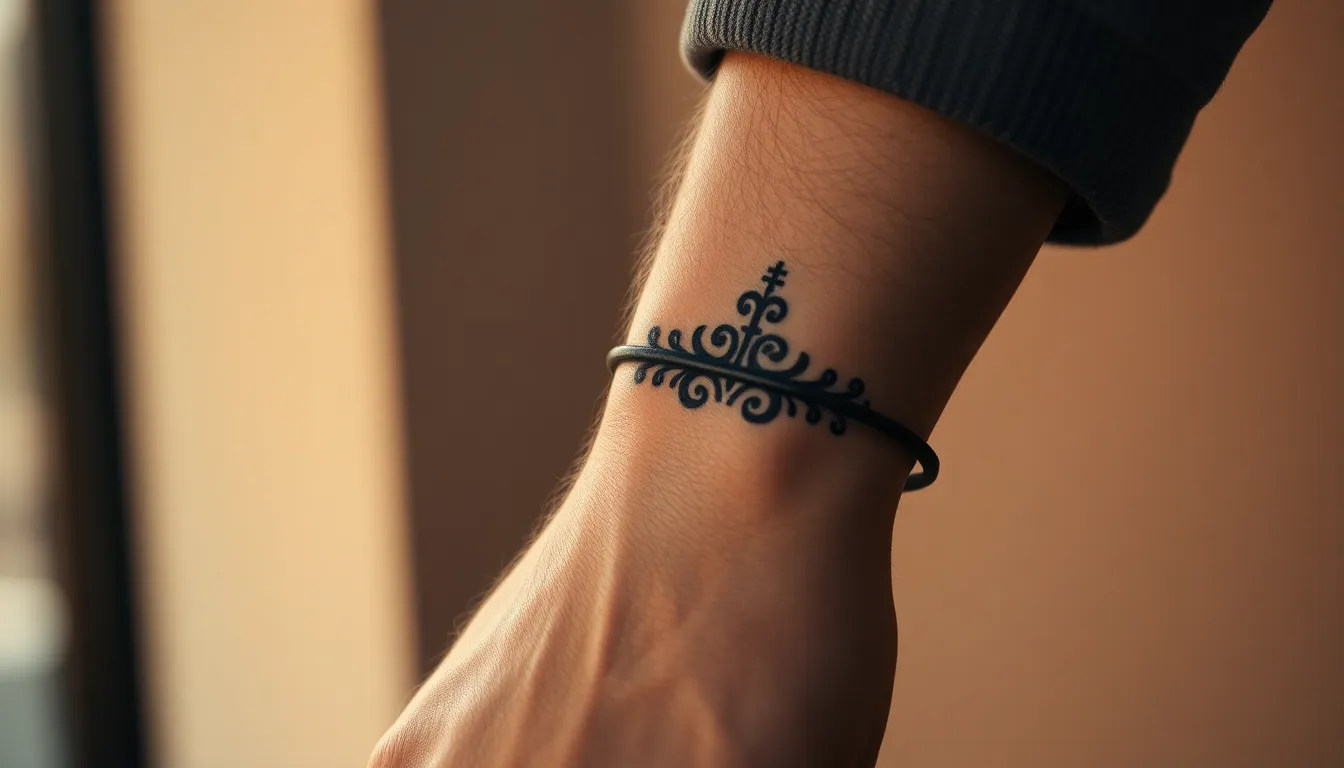50 Best Wrist Bracelet Tattoo Ideas for Men: Designs, Costs & Pain Guide 2 50 Best Wrist Bracelet Tattoo Ideas for Men: Designs, Costs & Pain Guide 1