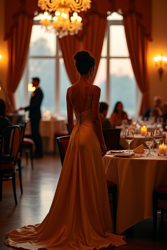 banquet attire signals ceremony sophistication