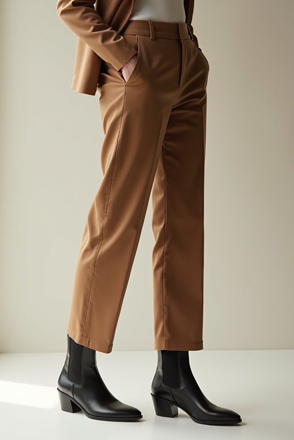 clean drape over chelsea boots