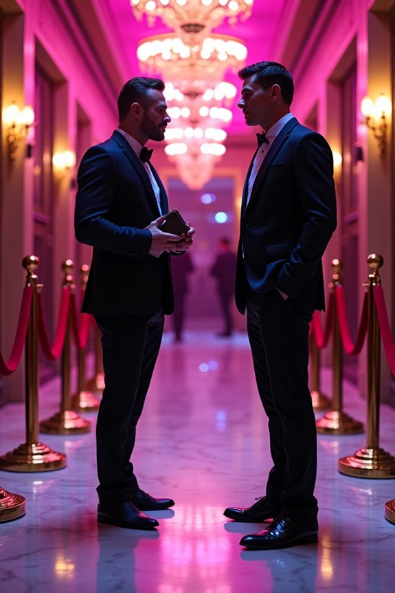 club attire determines entry access