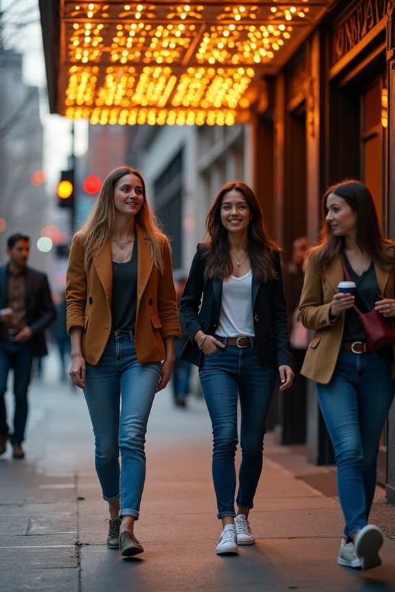 Broadway Dress Code for Theater Shows 2 comfortable layered broadway attire