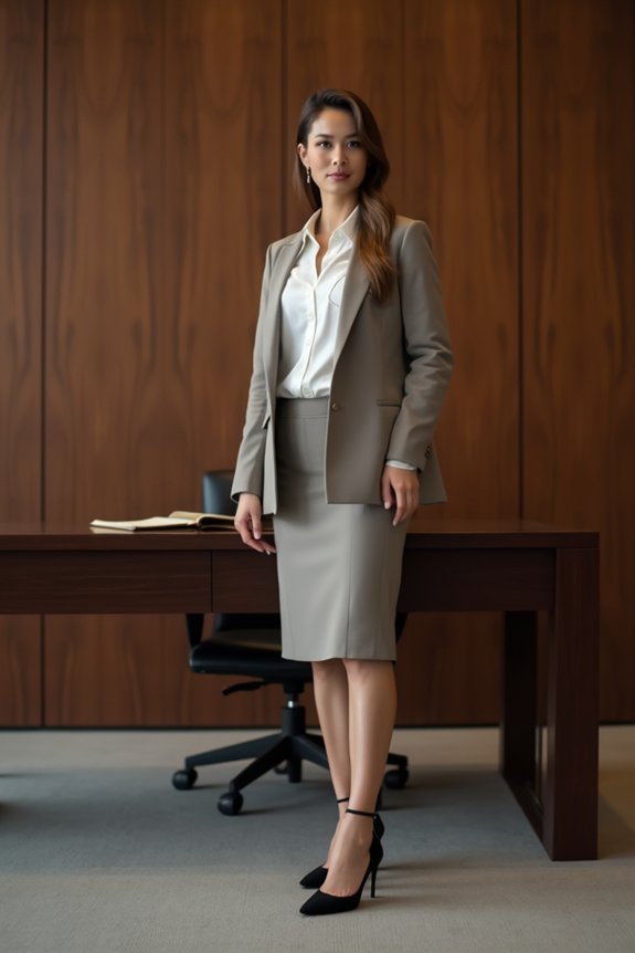 conservative courtwear for women