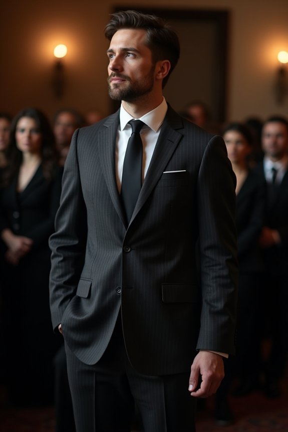 dress modestly respectfully understatedly for wake