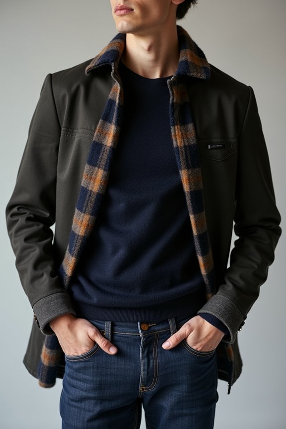 3 Essential Tops to Wear With Men's Jeans 3 layered casual tops create depth