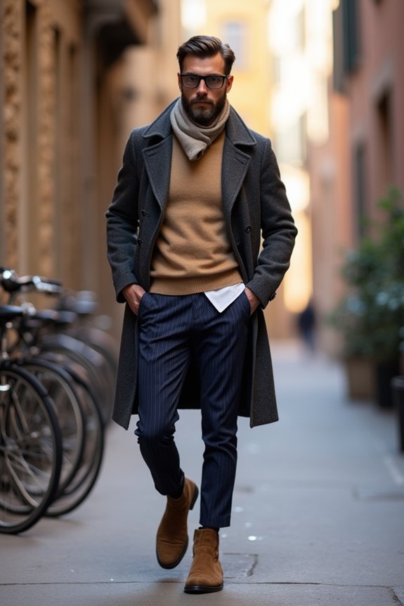 Dressing in Italy: Essential Tips for Men 3 layered neutrals for versatile elegance